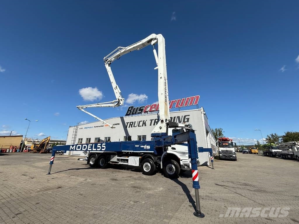 Mercedes-Benz Arocs 4451 Sermac 51-5 m 5RZ51 Betonpomptrucks