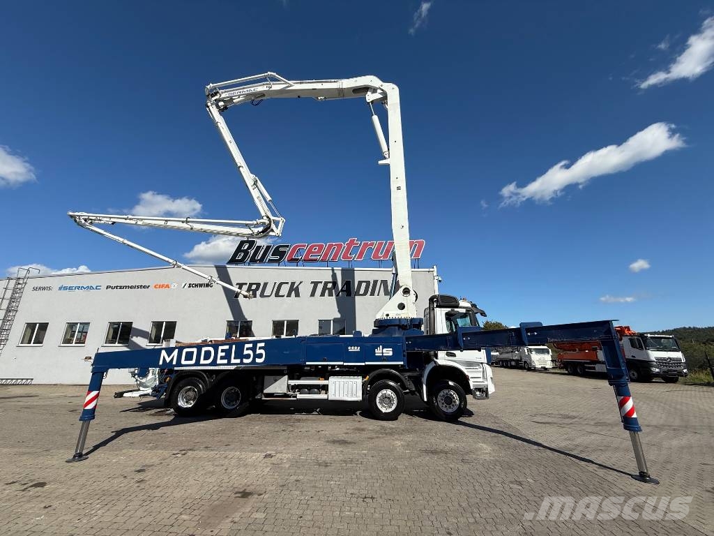 Mercedes-Benz Arocs 4451 Sermac 51-5 m 5RZ51 Betonpomptrucks
