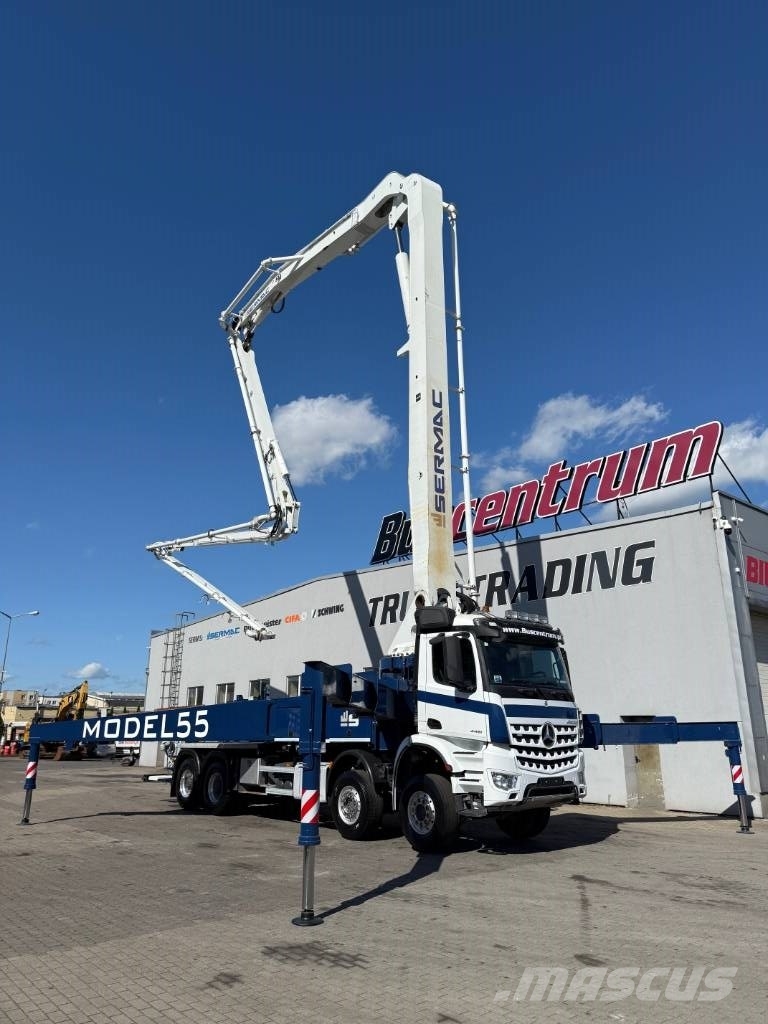 Mercedes-Benz Arocs 4451 Sermac 51-5 m 5RZ51 Betonpomptrucks
