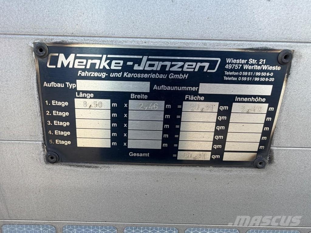 Volvo FM 500 6X2 EURO 6 + MENKE Kamioni za prevoz životinja