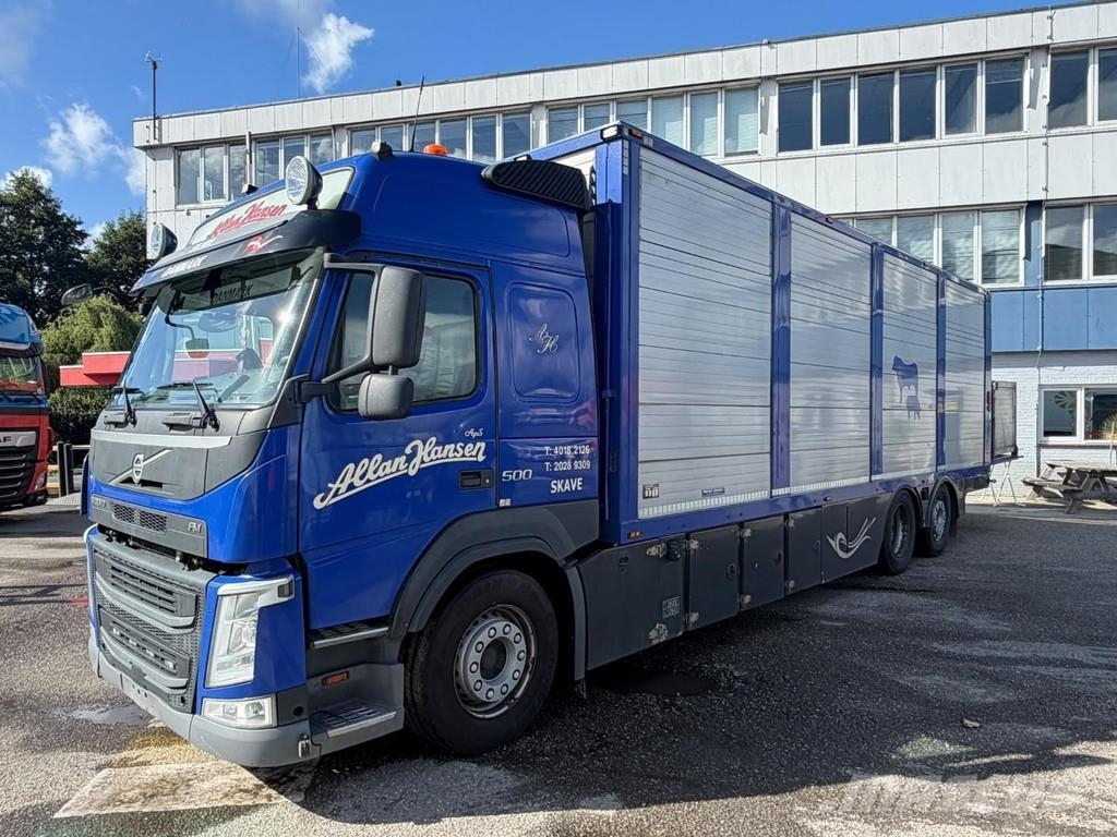 Volvo FM 500 6X2 EURO 6 + MENKE Kamioni za prevoz životinja