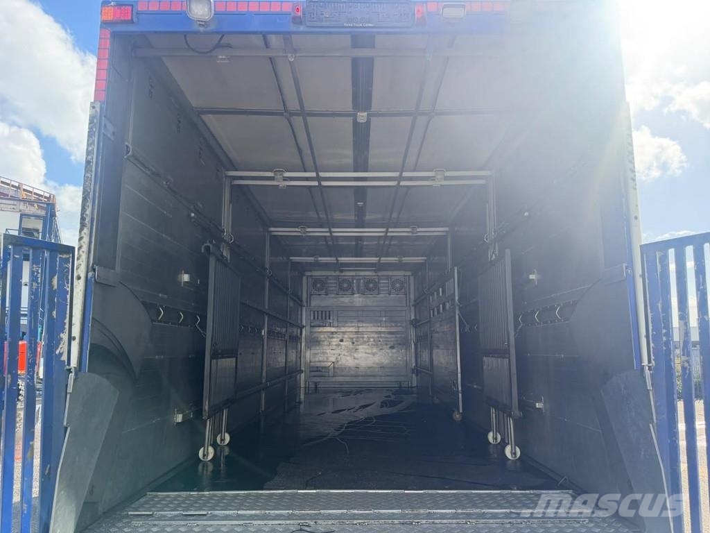 Volvo FM 500 6X2 EURO 6 + MENKE Kamioni za prevoz životinja