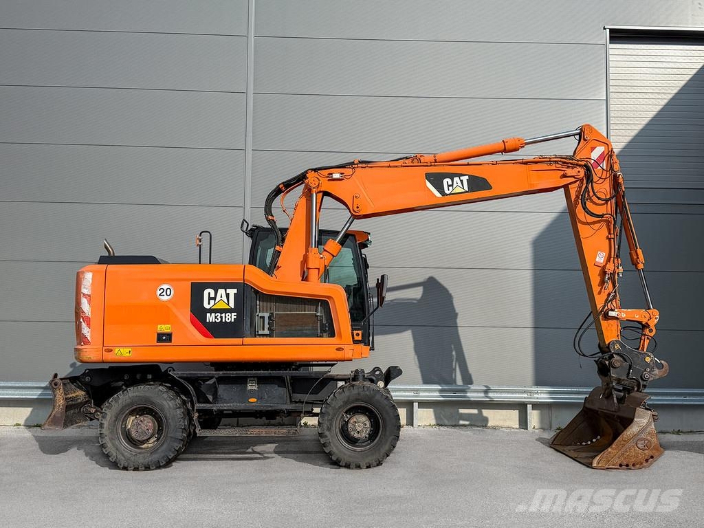 CAT M318F Ekskavatori uz riteņiem