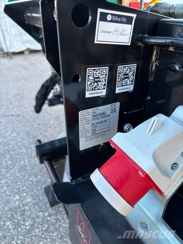 Palax D360 Pro Pilkekoneet, klapikoneet, hakkurit ja sirkkelit