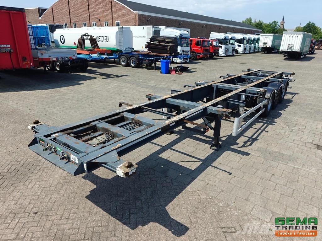 Netam-Fruehauf OCCR 39 327 A 40FT Container Chassi Container semi-trailers