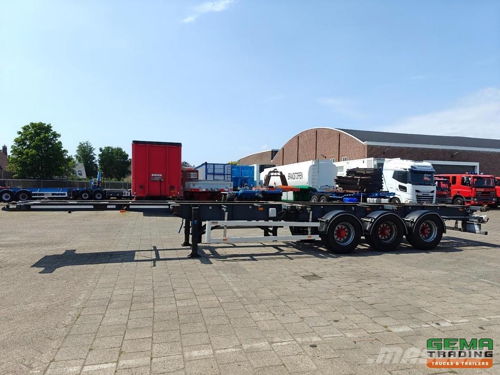 Netam-Fruehauf OCCR 39 327 A 40FT Container Chassi Container semi-trailers