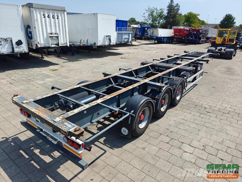 Netam-Fruehauf OCCR 39 327 A 40FT Container Chassi Container semi-trailers