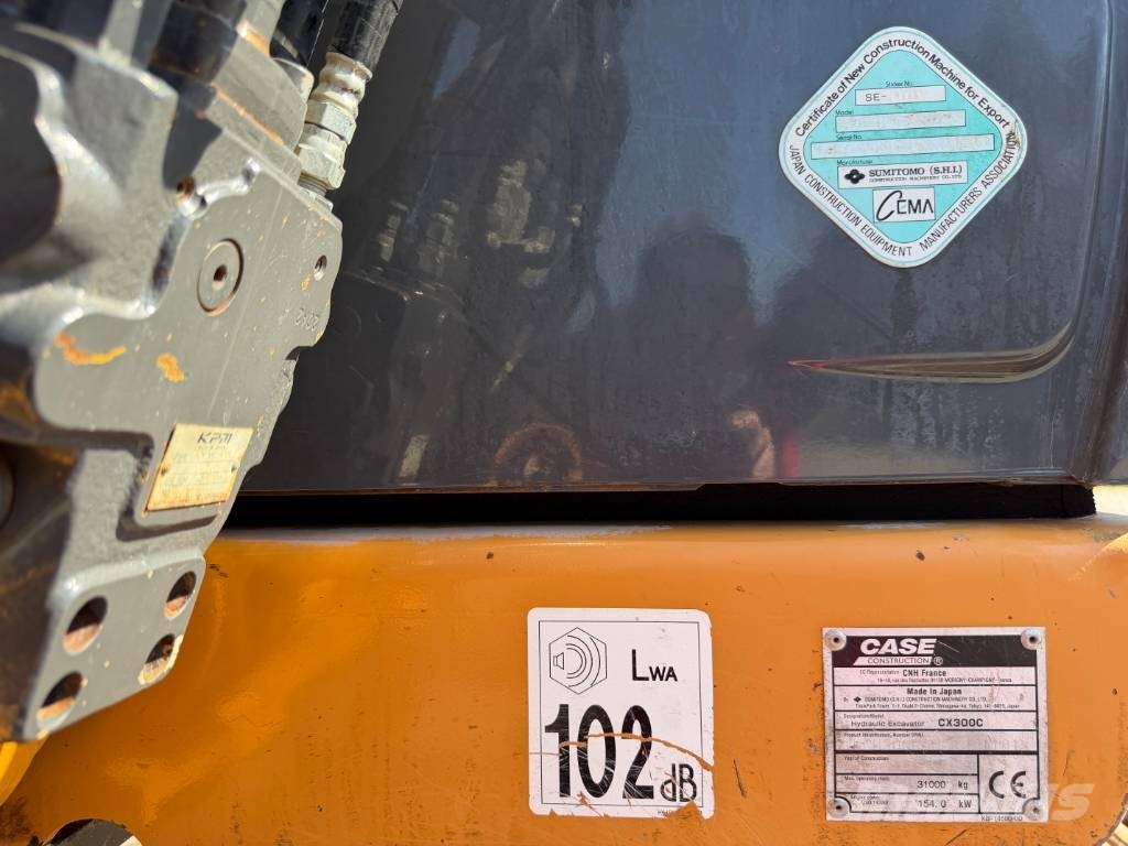 CASE CX 300 C Bageri guseničari