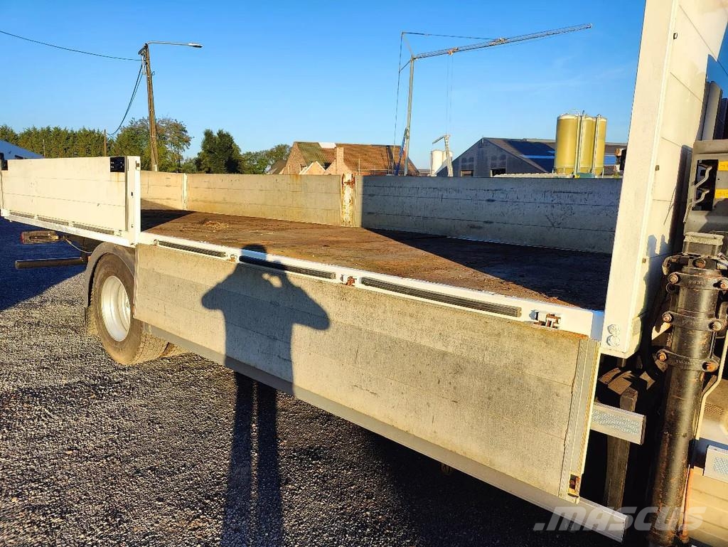 MAN TGM 18.250 Open box + HIAB 166-3 Flakbilar