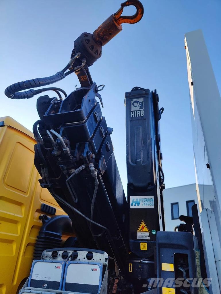 MAN TGM 18.250 Open box + HIAB 166-3 Flakbilar