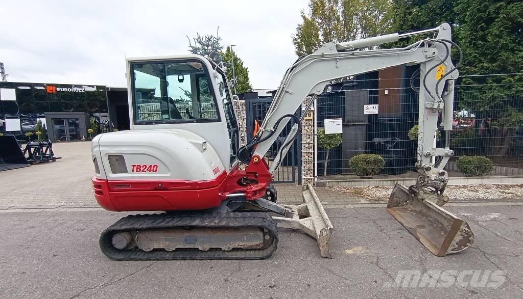 Takeuchi TB 240 Powertilt Schnellwechsler MS03 mit Löffel Mini excavadoras < 7t