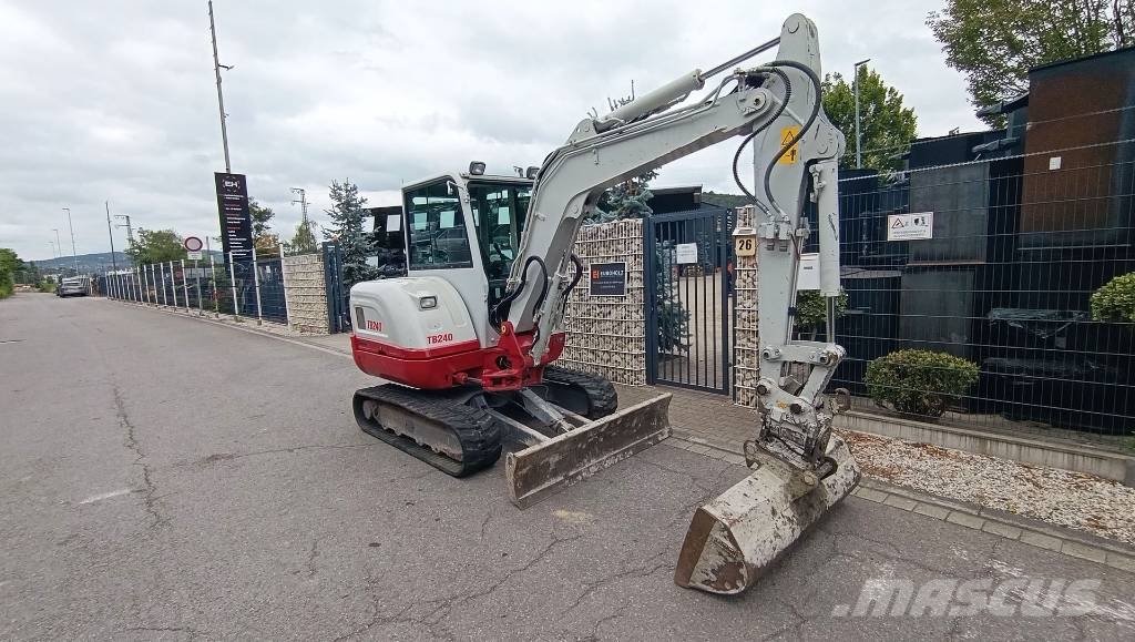Takeuchi TB 240 Powertilt Schnellwechsler MS03 mit Löffel Mini excavadoras < 7t