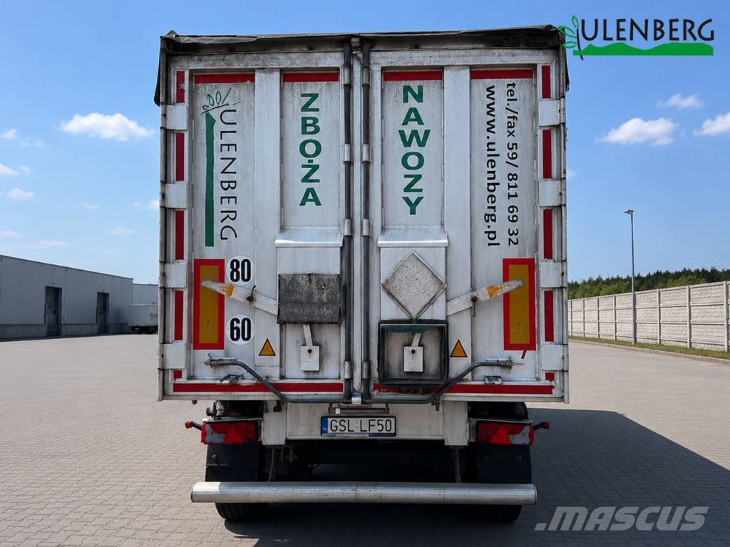 Naczepa wywrotka-zbożówka Benalu BENCERE  47m3 نصف مقطورات قلابة