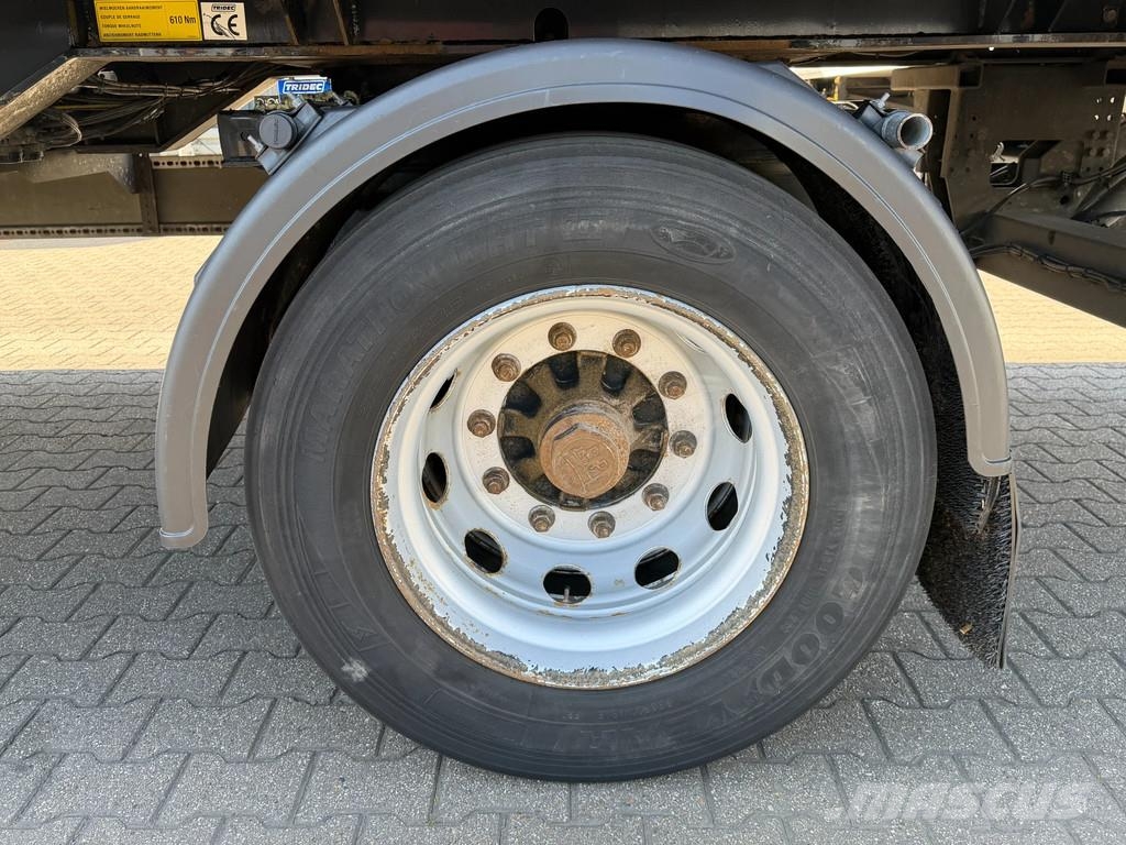 Krone SE City / Schuifzeil-Dak / 2500 Laadklep / Stuur-a Semi Reboques Cortinas Laterais