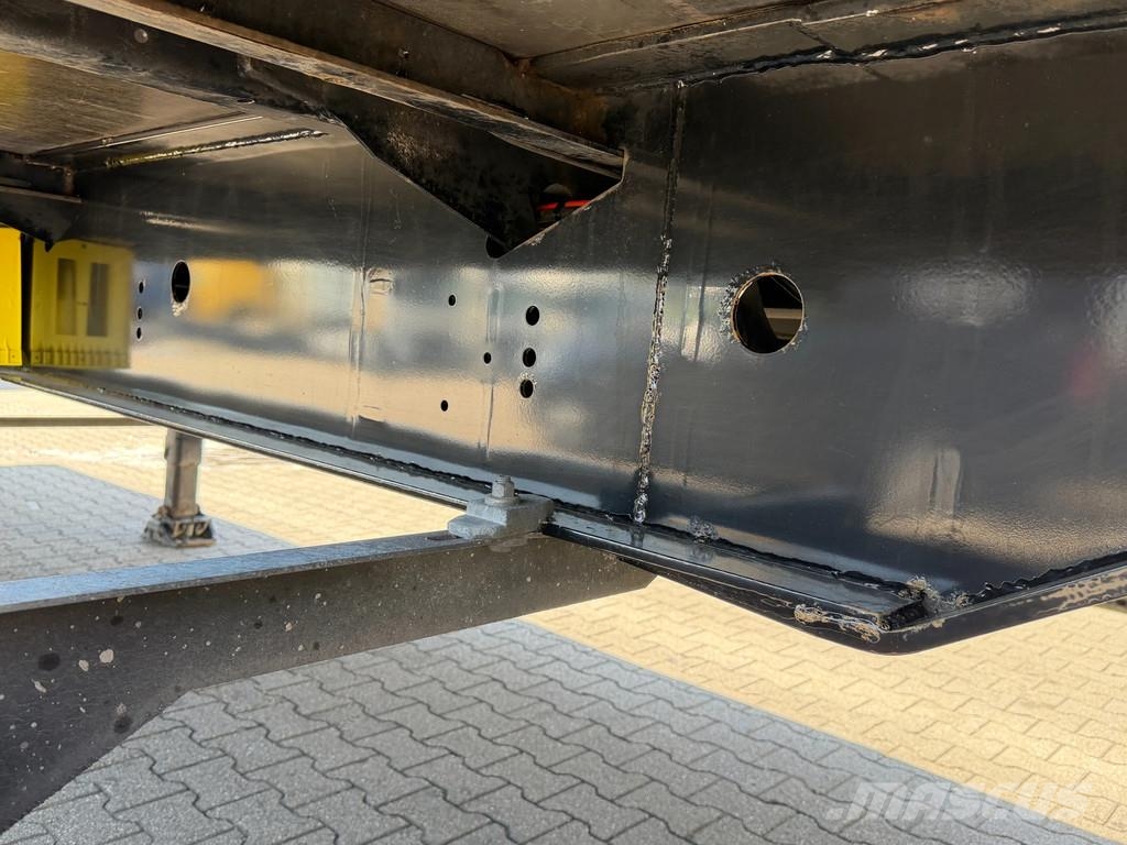 Krone SE City / Schuifzeil-Dak / 2500 Laadklep / Stuur-a Semi Reboques Cortinas Laterais