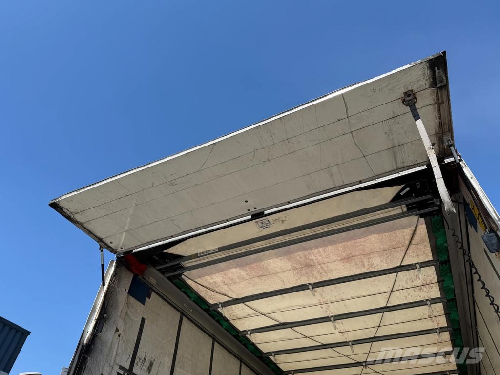 Krone SE City / Schuifzeil-Dak / 2500 Laadklep / Stuur-a Semi Reboques Cortinas Laterais