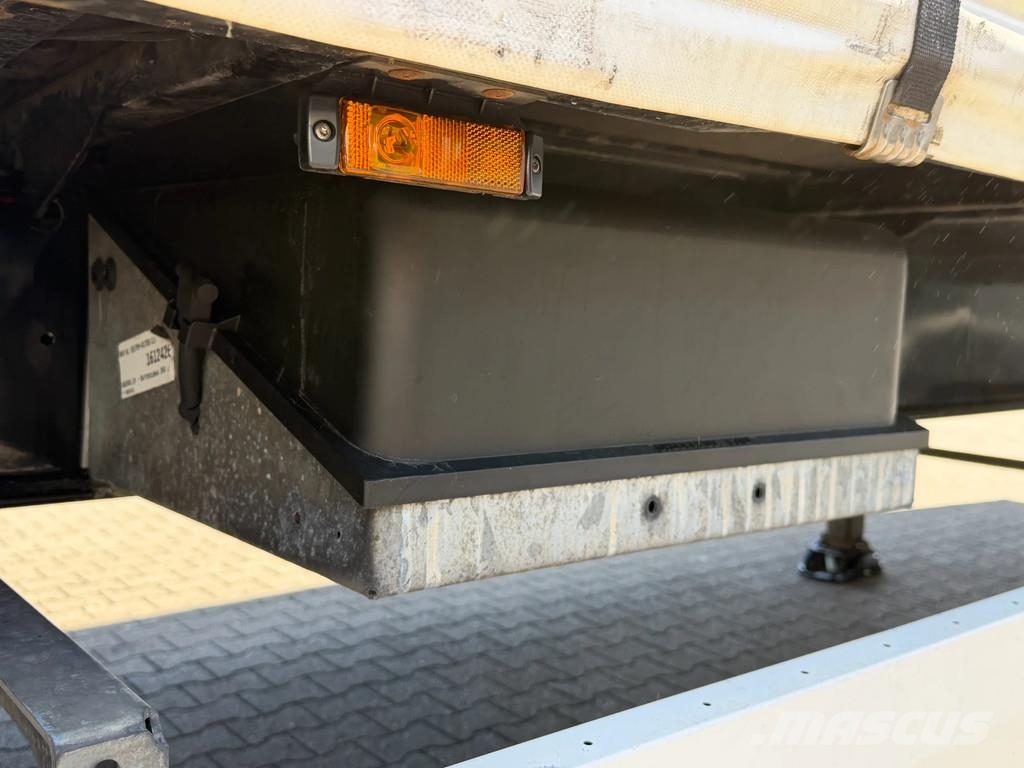 Krone SE City / Schuifzeil-Dak / 2500 Laadklep / Stuur-a Semirremolques de caja de lona