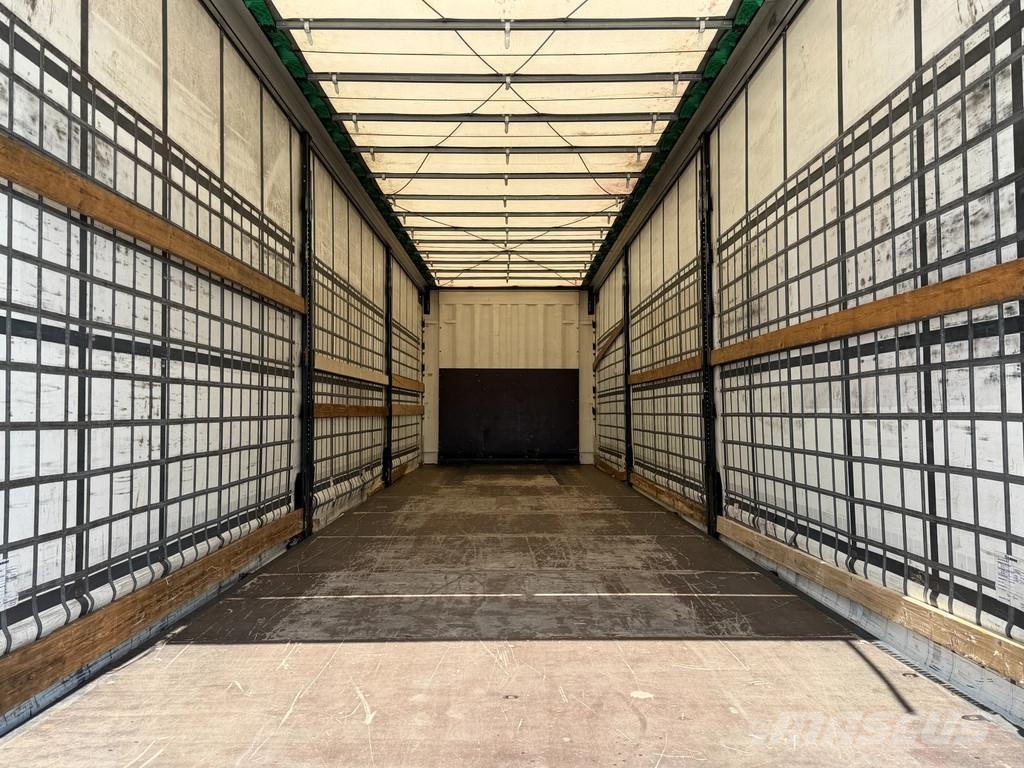 Krone SE City / Schuifzeil-Dak / 2500 Laadklep / Stuur-a Semirremolques de caja de lona