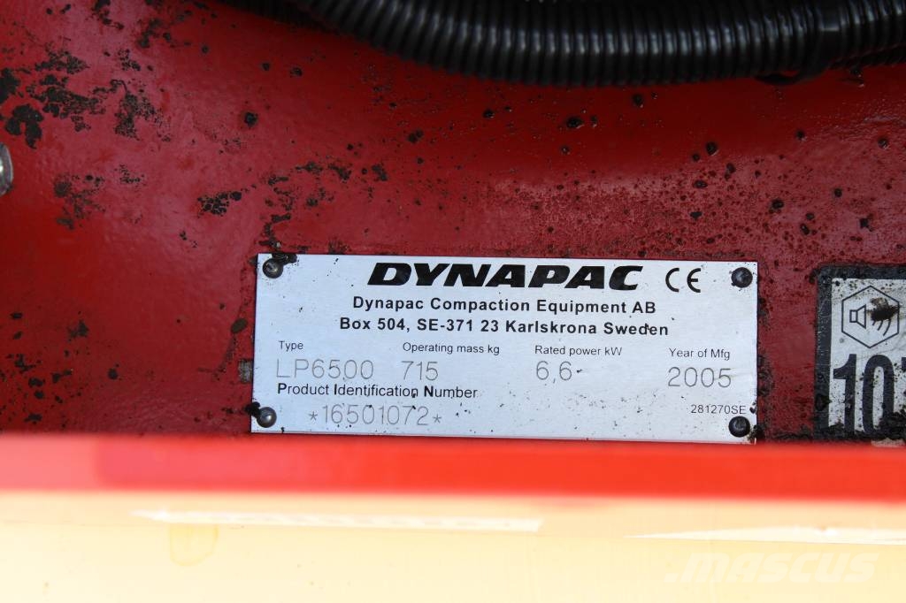 Dynapac LP 6500 Еднобарабанни ролки
