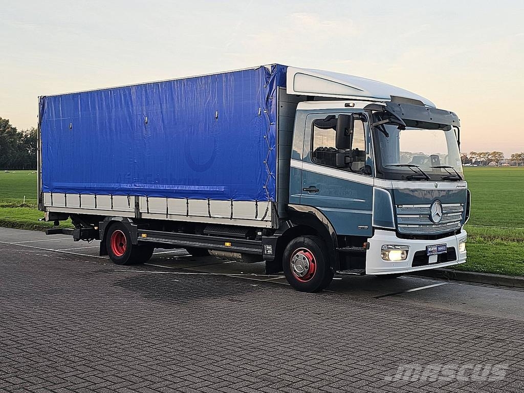 Mercedes-Benz ATEGO 916 Box Curtainsider Taillift Airco Automati カーテンサイダートラック