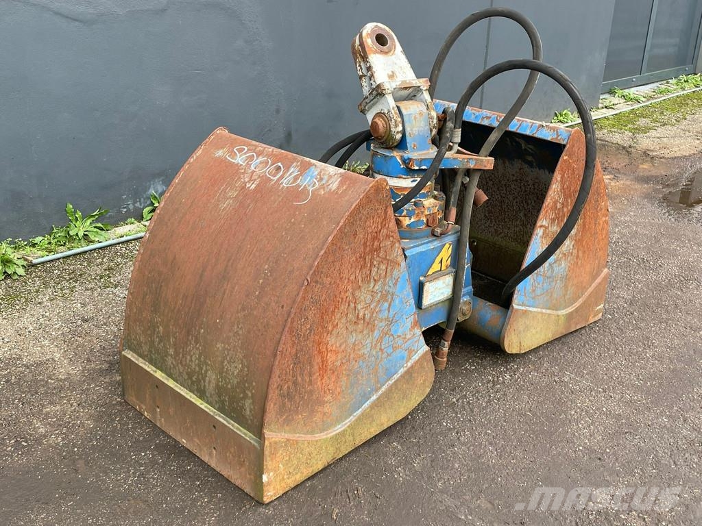  Clamshell / ground grapple GGS25-600 خطاطيف