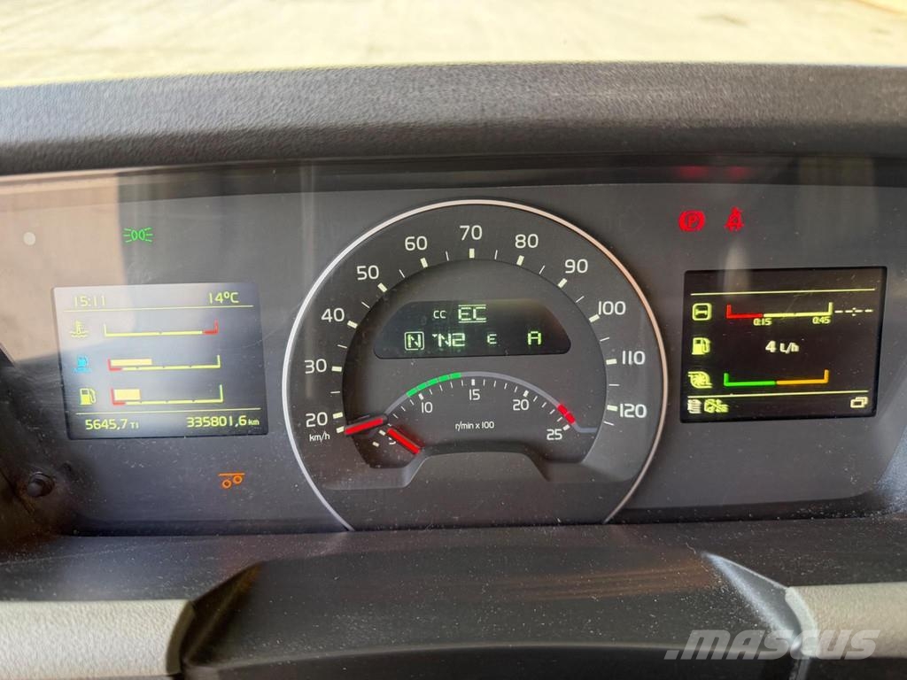 Volvo FH540 8X4 EURO6 + RETARDER + STEEL/AIR + LIFTING A شاحنات قلابة