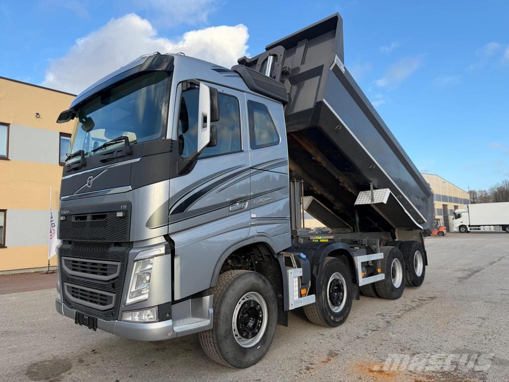 Volvo FH540 8X4 EURO6 + RETARDER + STEEL/AIR + LIFTING A شاحنات قلابة