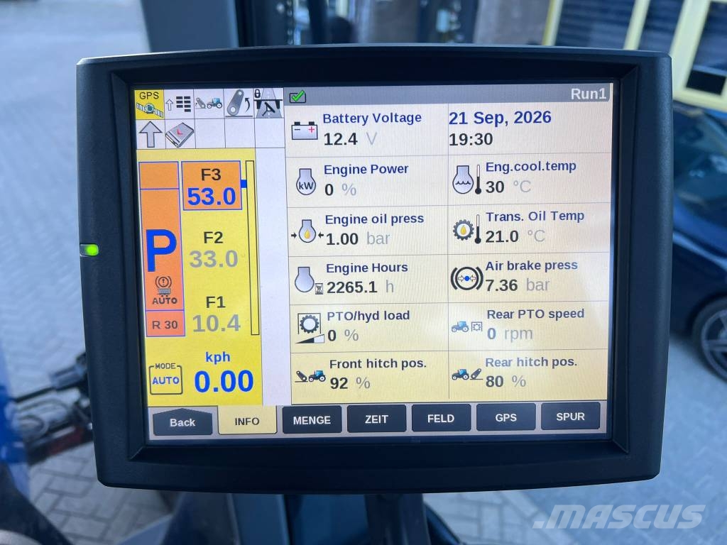 New Holland T 7.245 AC Stage V tractor trekker tracteur الجرارات