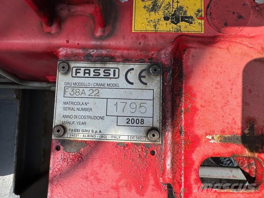 Mercedes-Benz Vario 614, Fassi F38A 2, Rotator, 2 x Extra Funkti Автокраны