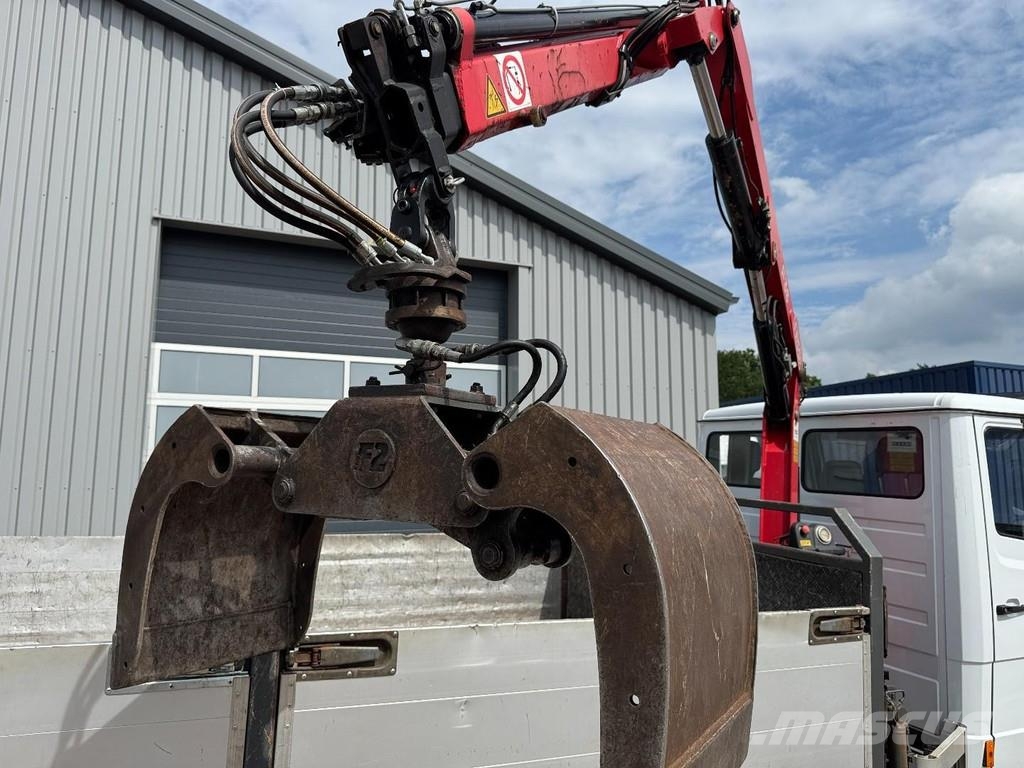 Mercedes-Benz Vario 614, Fassi F38A 2, Rotator, 2 x Extra Funkti Автокраны