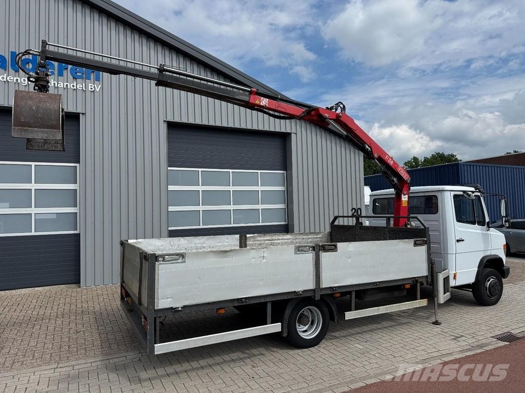 Mercedes-Benz Vario 614, Fassi F38A 2, Rotator, 2 x Extra Funkti Автокраны