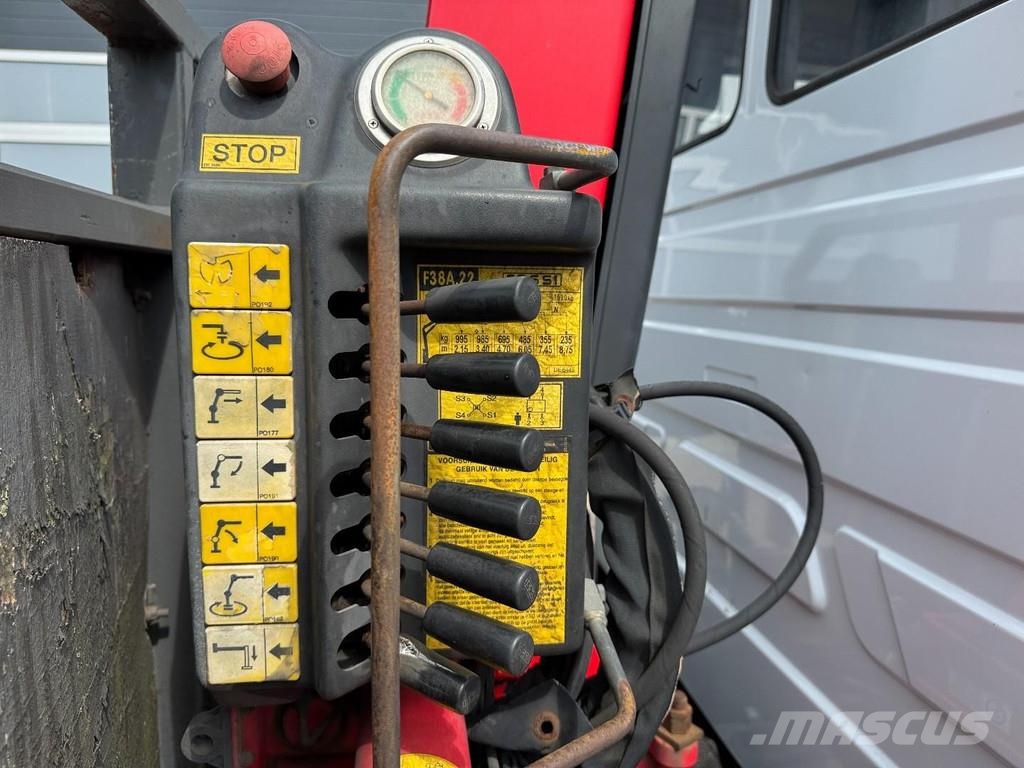 Mercedes-Benz Vario 614, Fassi F38A 2, Rotator, 2 x Extra Funkti Автокраны