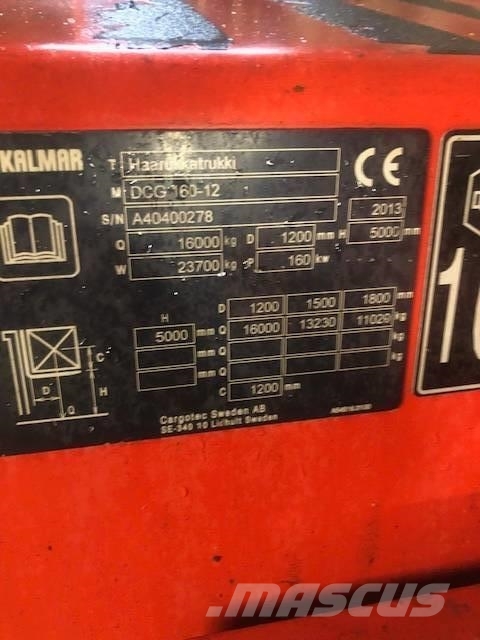 Kalmar DCG160-12 Dīzeļa autoiekrāvēji