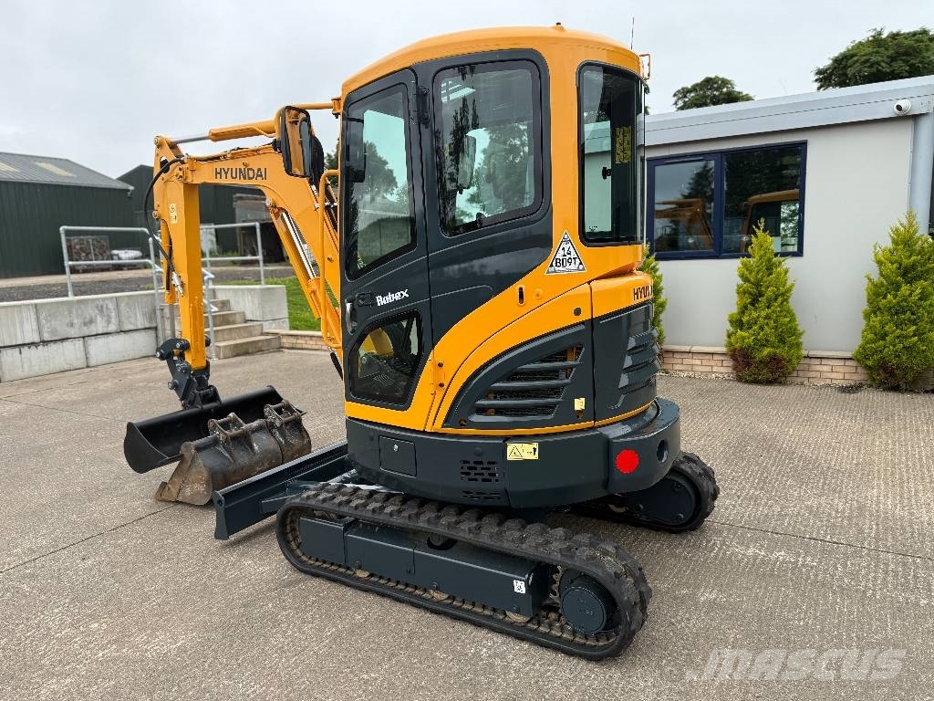 Hyundai R25Z-9 AK 小型挖土機/掘鑿機<7t(小型挖掘機)