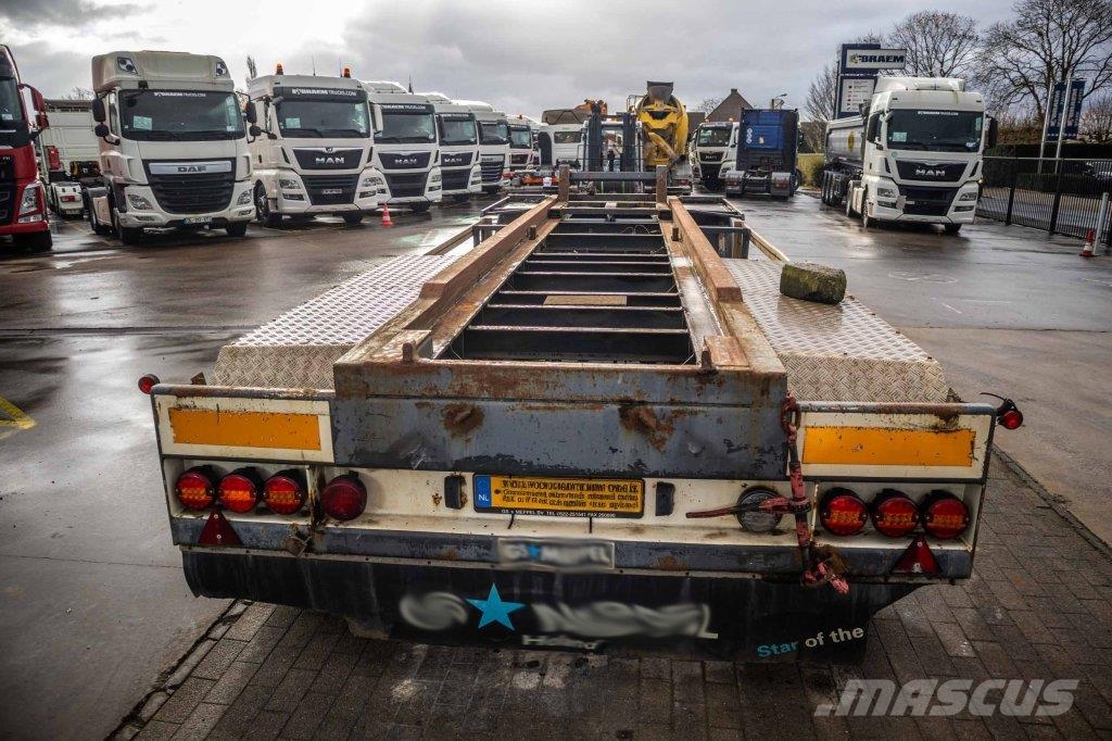 Meppel AV-2800R-CONTAINER Containerframe/Skiploader trailers