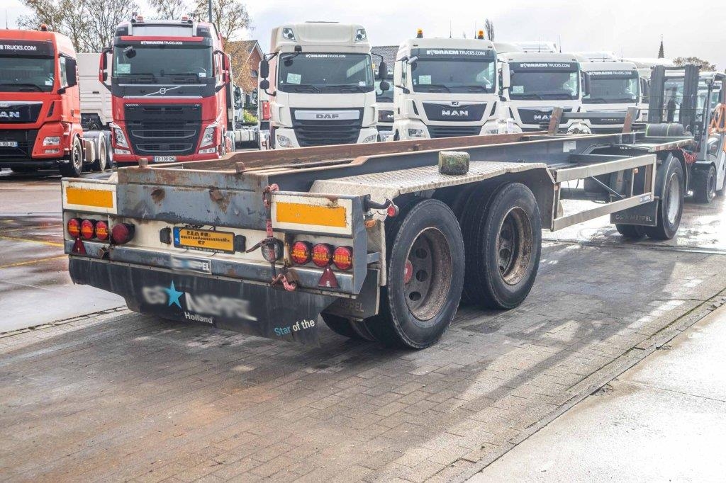 Meppel AV-2800R-CONTAINER Containerframe/Skiploader trailers