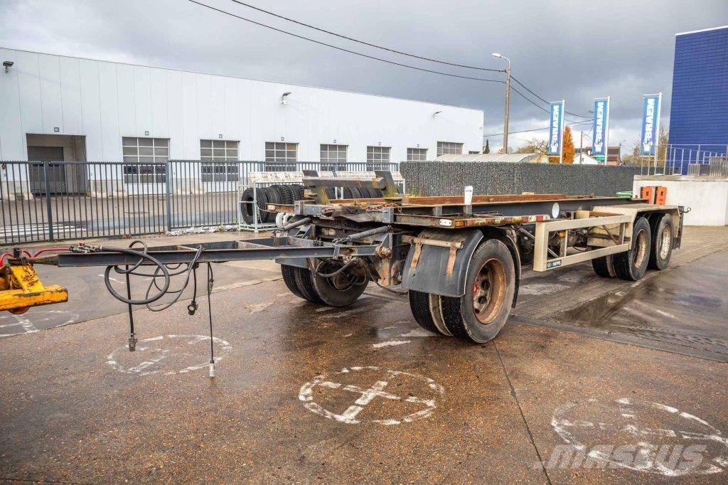 Meppel AV-2800R-CONTAINER Containerframe/Skiploader trailers