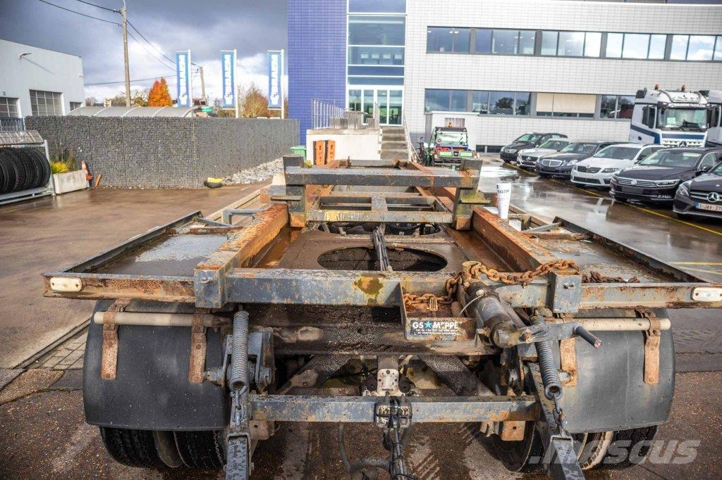 Meppel AV-2800R-CONTAINER Containerframe/Skiploader trailers