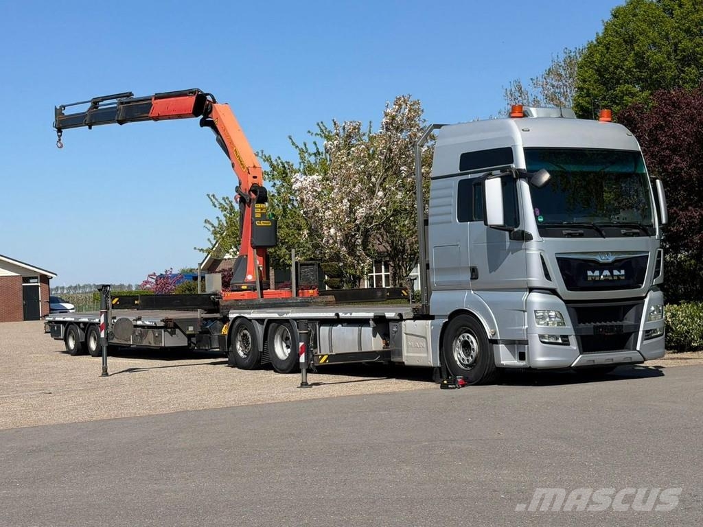 MAN TGX 26/400 CRANE TRUCK/PALFINGER 34tm! TOP!! GERMA Visureigiai kranai