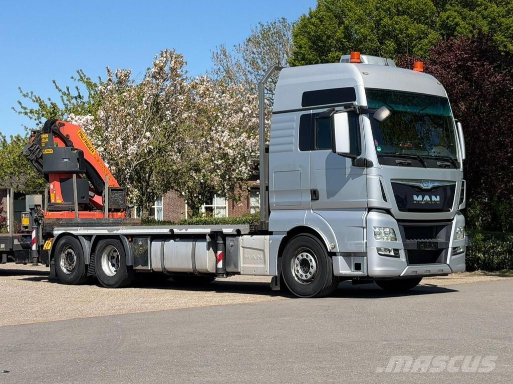 MAN TGX 26/400 CRANE TRUCK/PALFINGER 34tm! TOP!! GERMA Visureigiai kranai