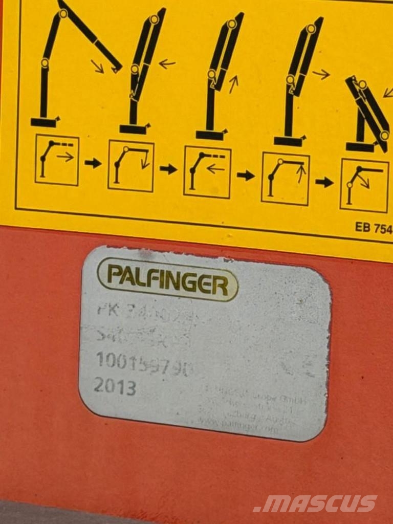 MAN TGX 26/400 CRANE TRUCK/PALFINGER 34tm! TOP!! GERMA Mobiilinosturit