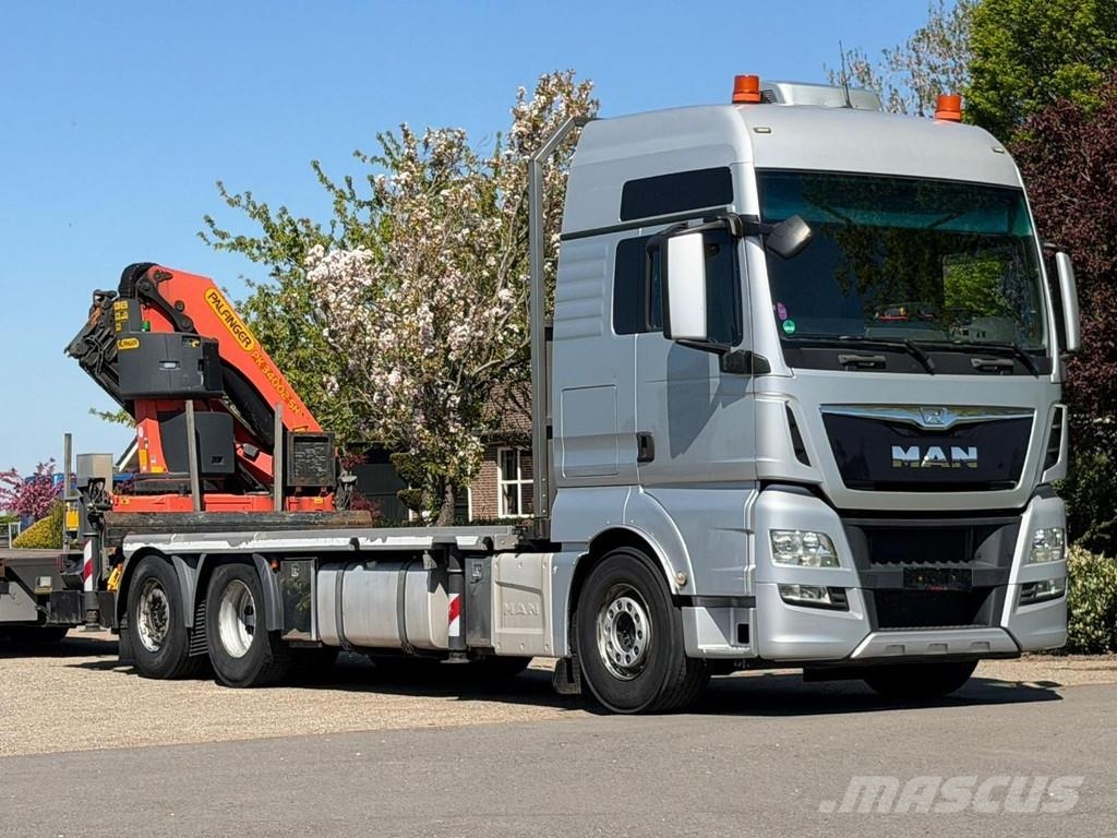 MAN TGX 26/400 CRANE TRUCK/PALFINGER 34tm! TOP!! GERMA Visureigiai kranai