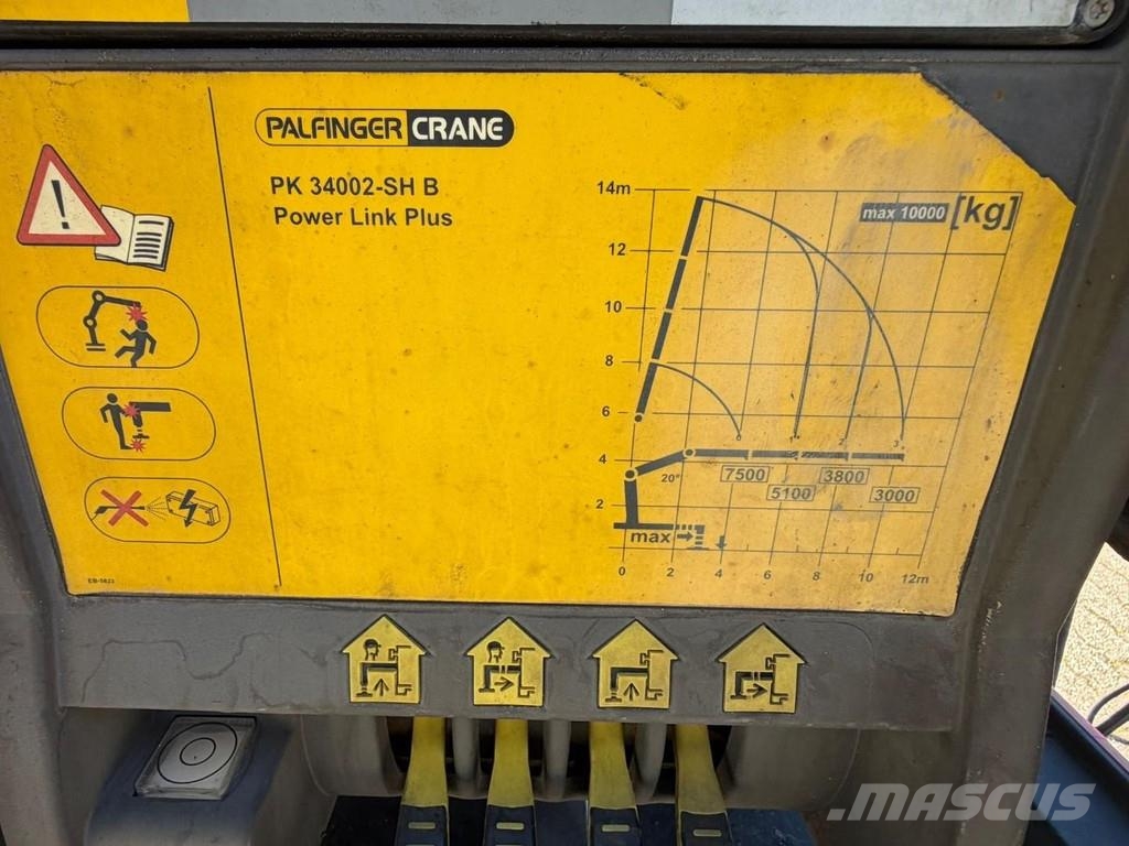 MAN TGX 26/400 CRANE TRUCK/PALFINGER 34tm! TOP!! GERMA Visureigiai kranai