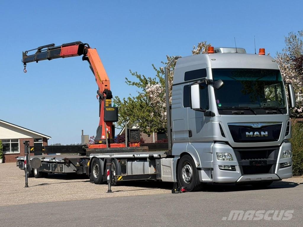 MAN TGX 26/400 CRANE TRUCK/PALFINGER 34tm! TOP!! GERMA Visureigiai kranai