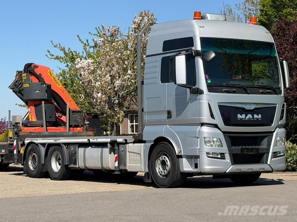 MAN TGX 26/400 CRANE TRUCK/PALFINGER 34tm! TOP!! GERMA Visureigiai kranai
