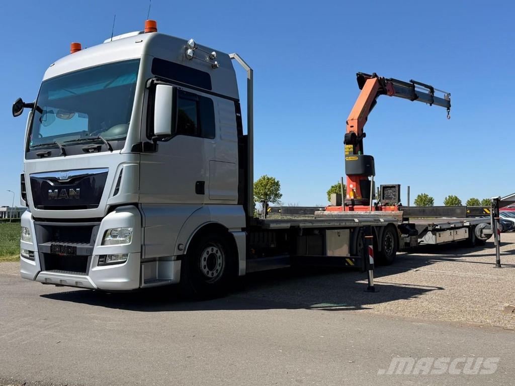 MAN TGX 26/400 CRANE TRUCK/PALFINGER 34tm! TOP!! GERMA Visureigiai kranai
