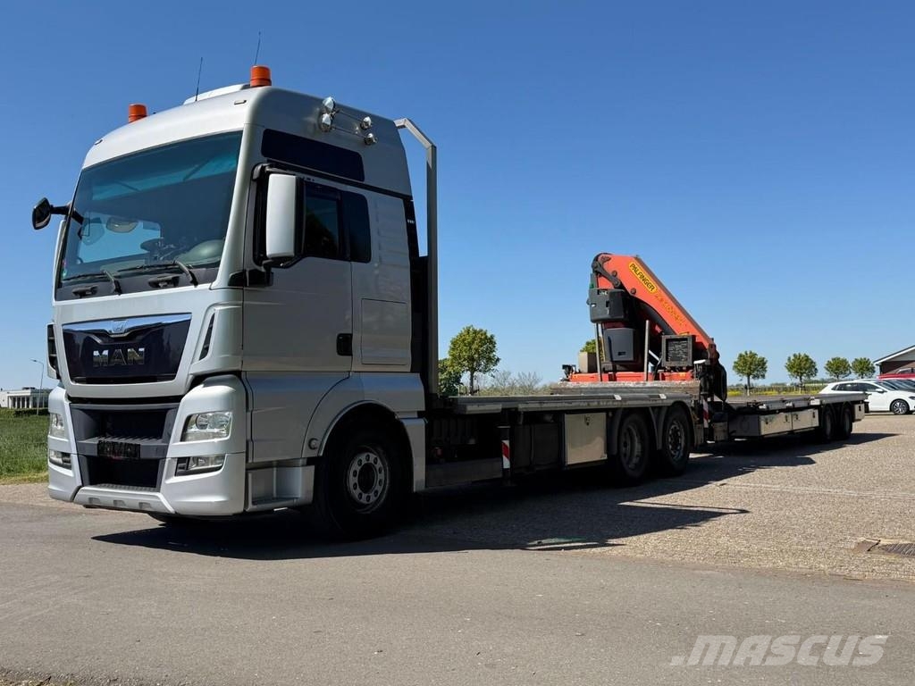 MAN TGX 26/400 CRANE TRUCK/PALFINGER 34tm! TOP!! GERMA Mobiilinosturit