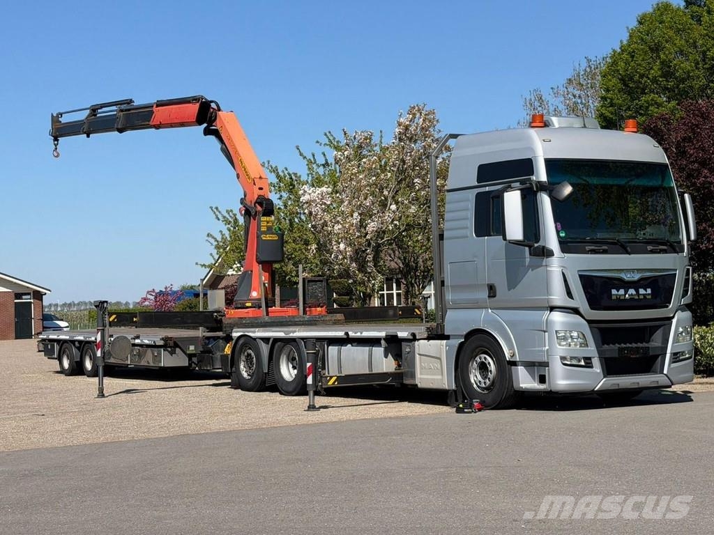 MAN TGX 26/400 CRANE TRUCK/PALFINGER 34tm! TOP!! GERMA Mobiilinosturit