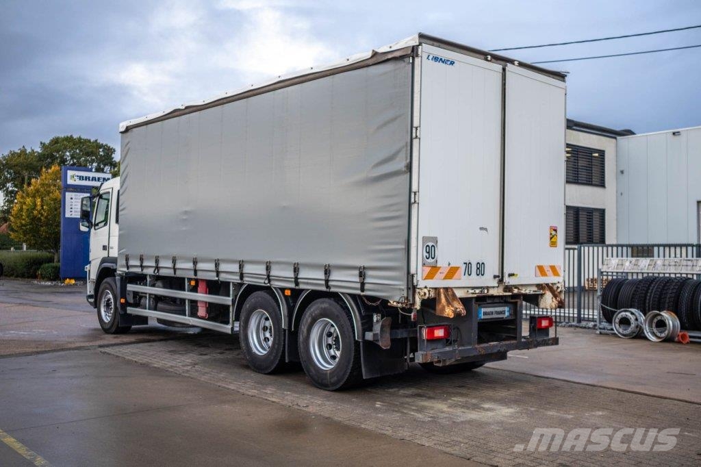 Volvo FM 330-6x2-E5+10 pneus/tires+intarder 篷布货车