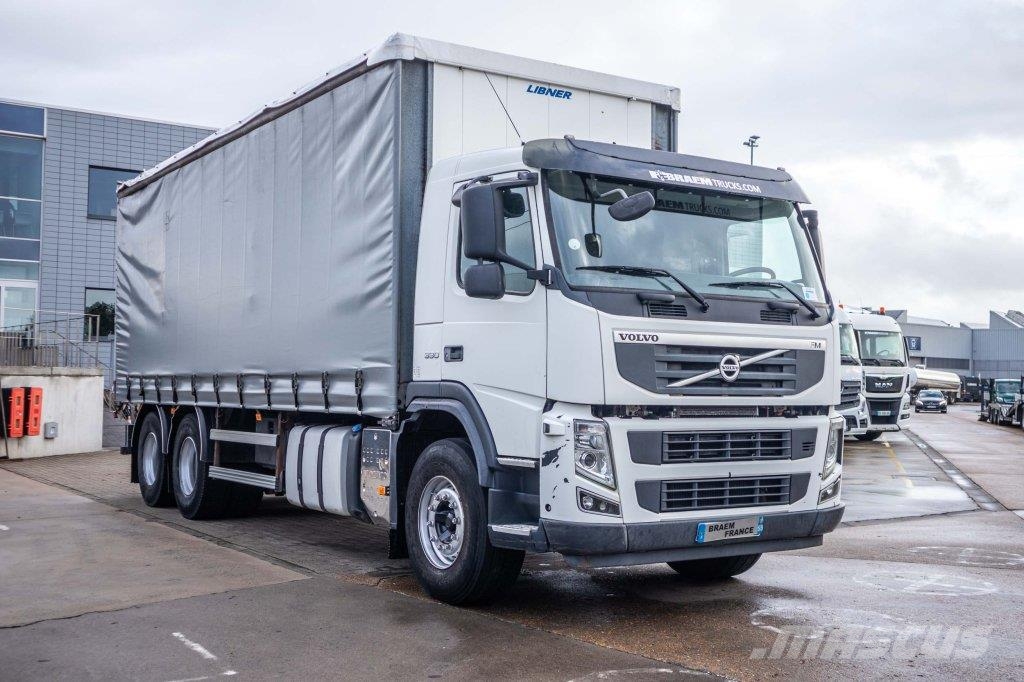 Volvo FM 330-6x2-E5+10 pneus/tires+intarder 篷布货车